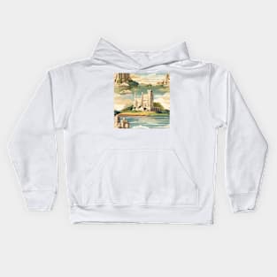 Castles Pattern 16 - Ireland Kids Hoodie